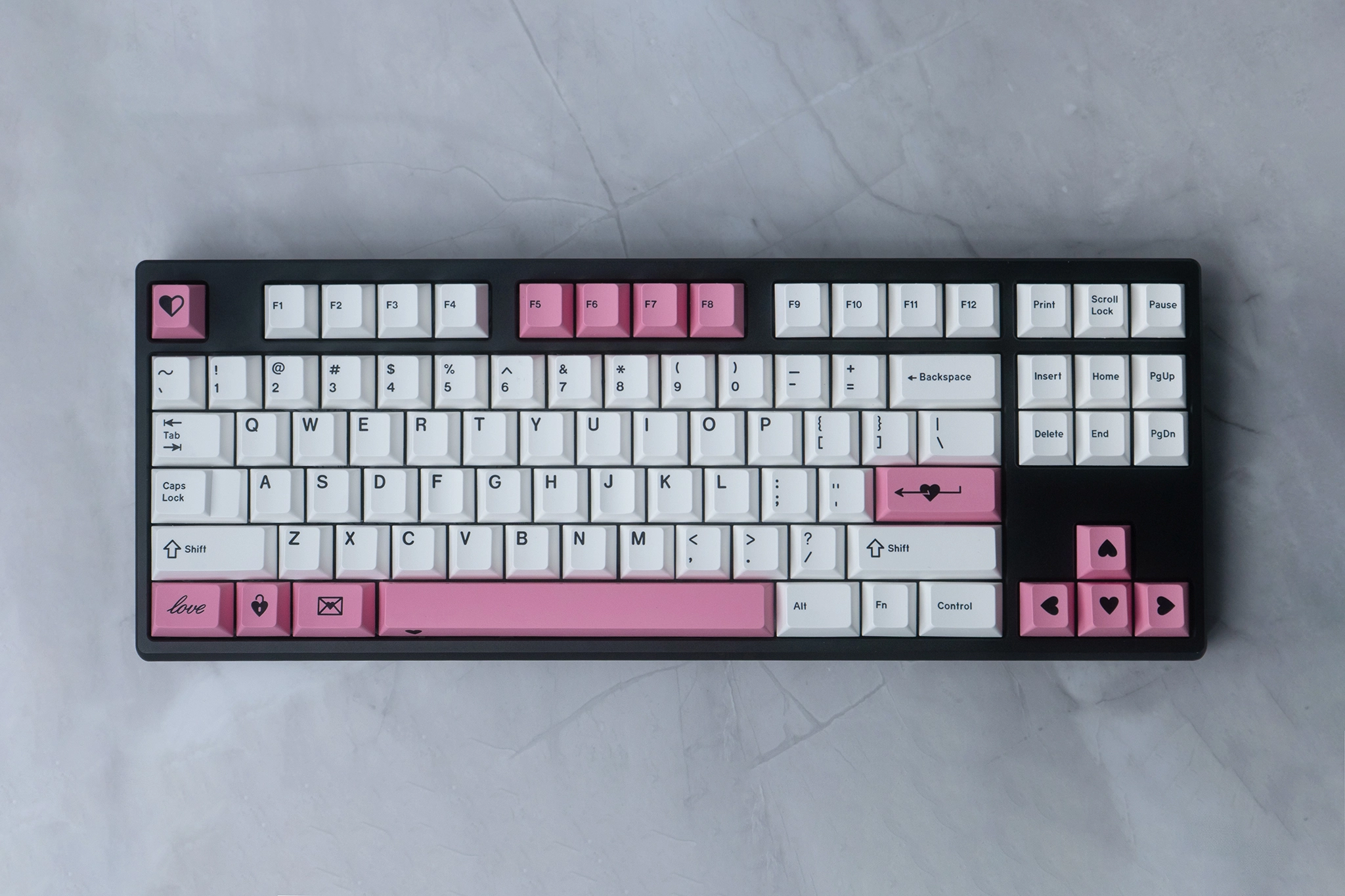 キーボード GMK a + Novelties GMK CYL Valentine Keycaps (Novelties Kit)